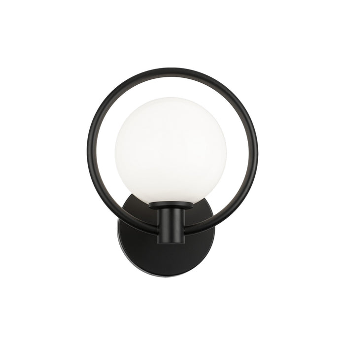 Matteo Lighting - W71301BKOP - One Light Wall Sconce - Averley - Black