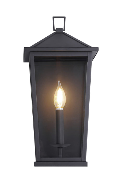 Matteo Lighting - S11901MB - One Light Wall Sconce - Ingress - Matte Black