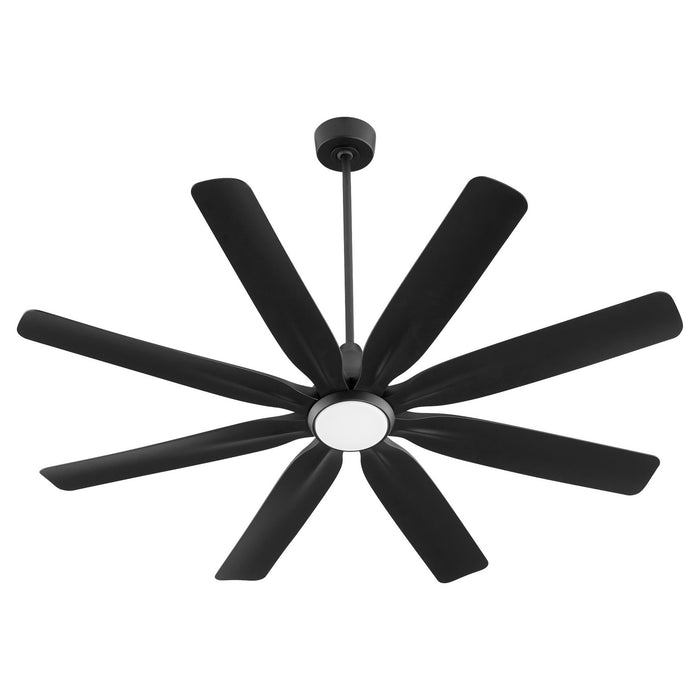 Quorum - 33608-59 - 60" Patio Fan - Rosales - Matte Black