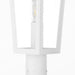 Quorum - 717-6-6 - One Light Post Mount - Bravo - White