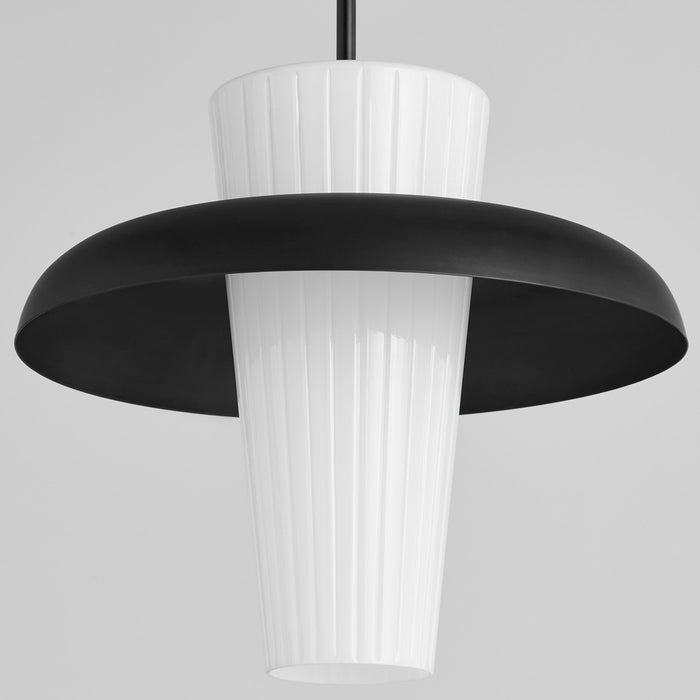 Quorum - 8227-16-59 - One Light Pendant - Mallory - Matte Black