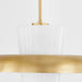 Quorum - 8227-20-80 - One Light Pendant - Mallory - Aged Brass