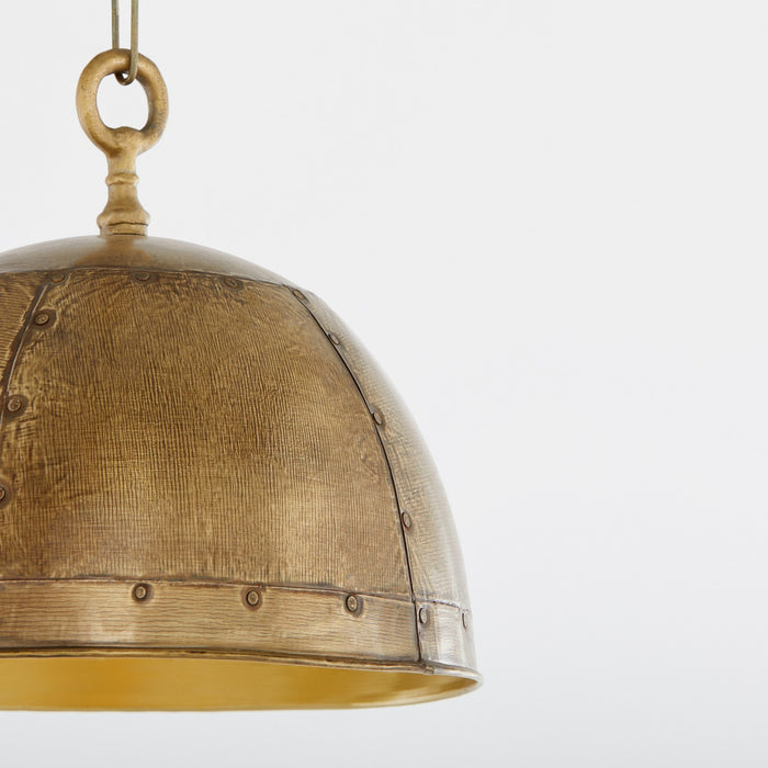 Quorum - 85-1-75 - One Light Pendant - Artisan - Artisan Brass