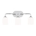 Generation Lighting. - GLV1023CH - Three Light Vanity - Emile - Chrome