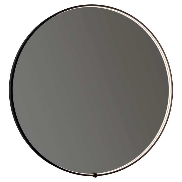 Quorum - 3-0202-15 - LED Mirror - Avior Round - Black