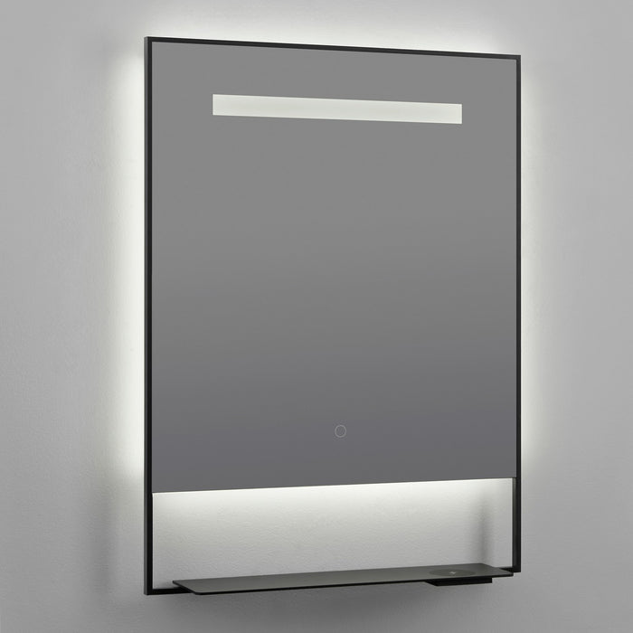 Quorum - 3-0902-15 - LED Mirror - Castore - Black