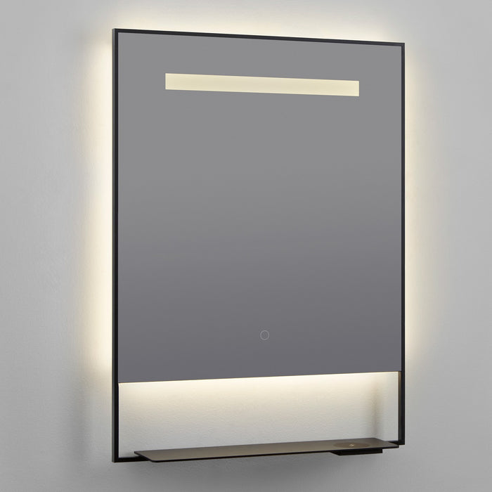 Quorum - 3-0902-15 - LED Mirror - Castore - Black