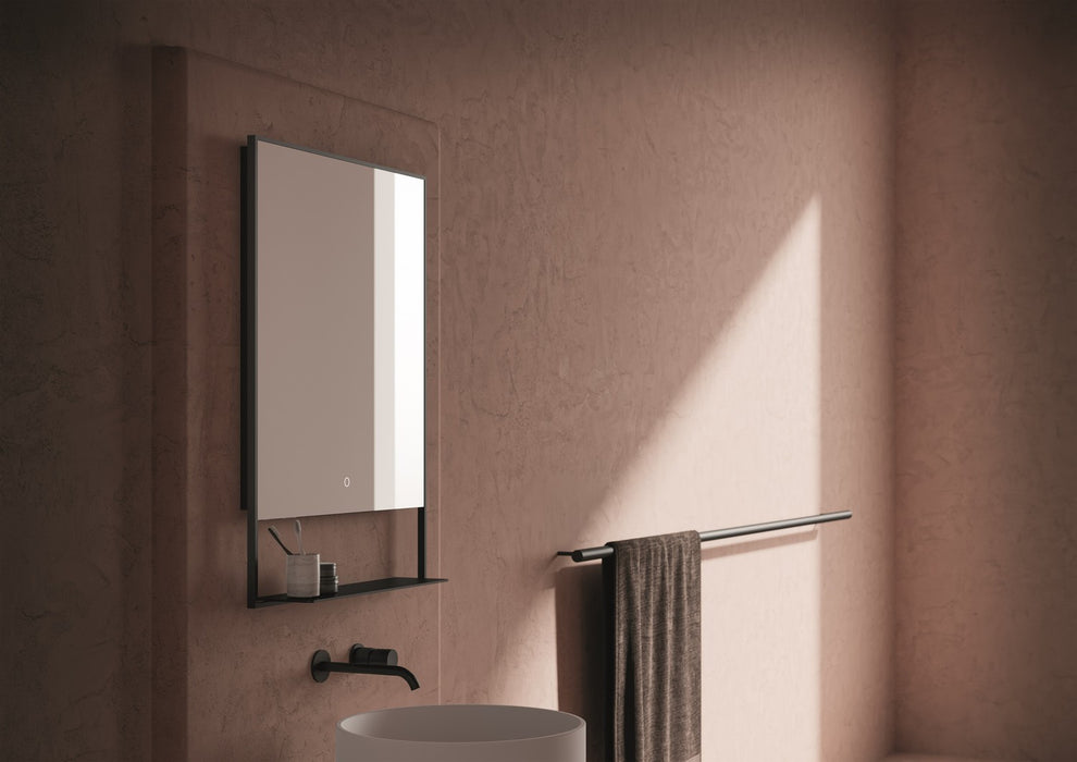 Quorum - 3-0902-15 - LED Mirror - Castore - Black