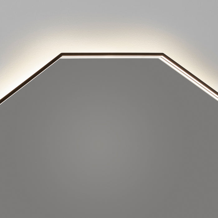 Quorum - 3-1001-15 - LED Mirror - Deca - Black
