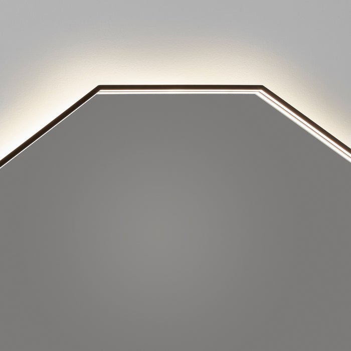 Oxygen - 3-1002-15 - LED Mirror - Deca - Black