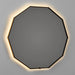 Quorum - 3-1003-15 - LED Mirror - Deca - Black