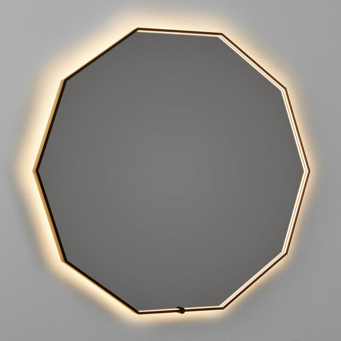 Oxygen - 3-1003-15 - LED Mirror - Deca - Black
