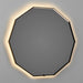Quorum - 3-1003-15 - LED Mirror - Deca - Black