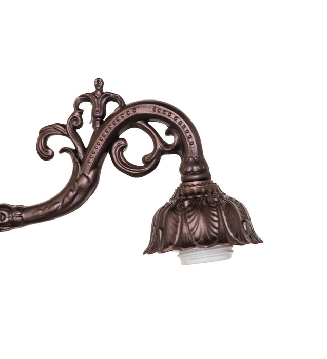 Meyda Tiffany - 16843 - Two Light Table Base - Rope - Mahogany Bronze