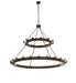 Meyda Tiffany - 259209 - 36 Light Chandelier - Loxley - Timeless Bronze Vein