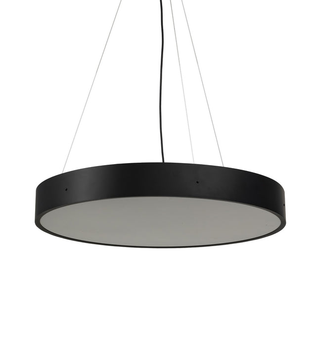 Meyda Tiffany - 259262 - LED Pendant - Cilindro - Solar Black