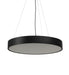 Meyda Tiffany - 259262 - LED Pendant - Cilindro - Solar Black