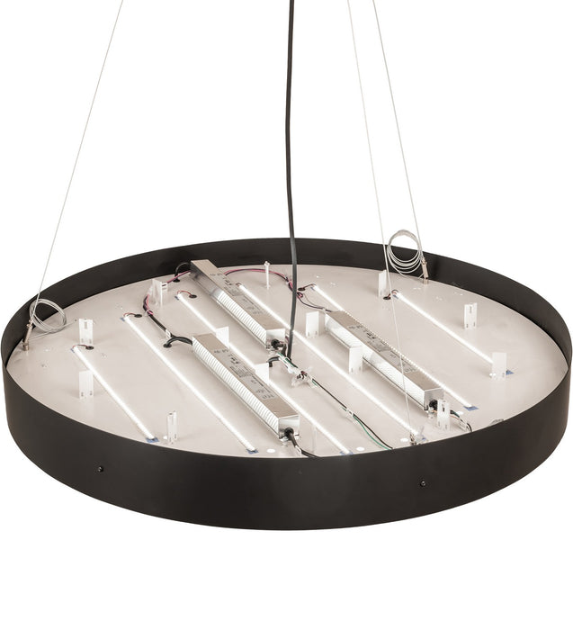 Meyda Tiffany - 259262 - LED Pendant - Cilindro - Solar Black