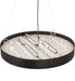 Meyda Tiffany - 259262 - LED Pendant - Cilindro - Solar Black