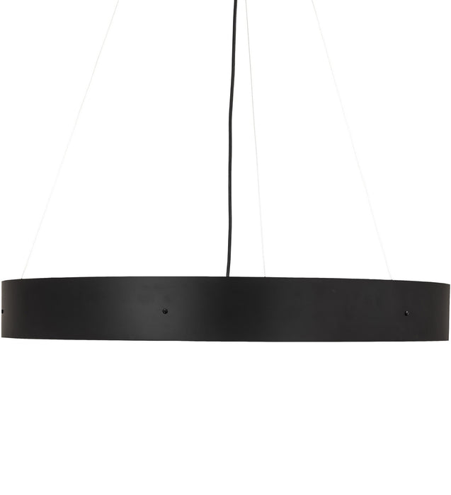 Meyda Tiffany - 259262 - LED Pendant - Cilindro - Solar Black