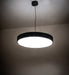 Meyda Tiffany - 259262 - LED Pendant - Cilindro - Solar Black