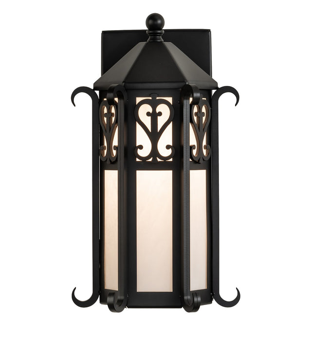 Meyda Tiffany - 265001 - One Light Wall Sconce - Caprice - Solar Black