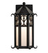 Meyda Tiffany - 265001 - One Light Wall Sconce - Caprice - Solar Black