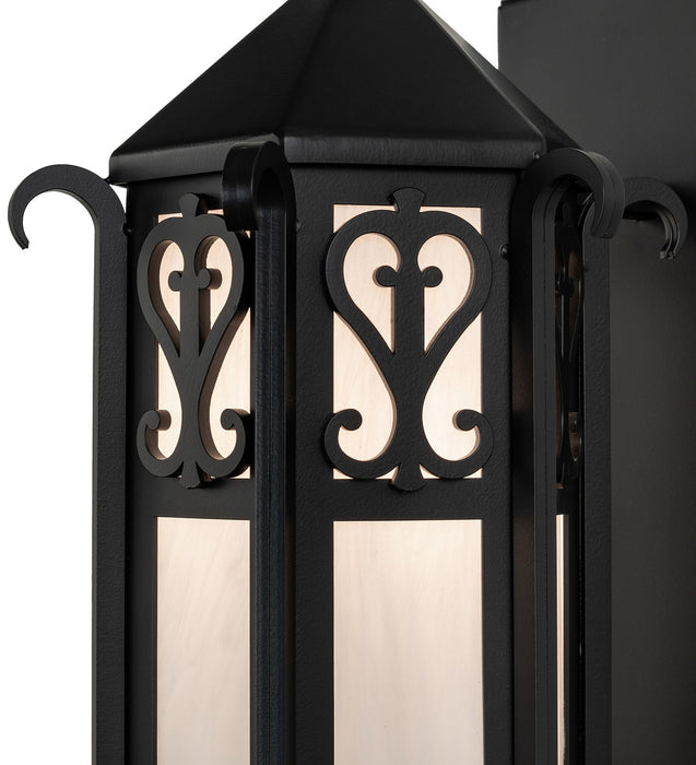 Meyda Tiffany - 265001 - One Light Wall Sconce - Caprice - Solar Black