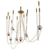 Meyda Tiffany - 266726 - Eight Light Chandelier - Castiliolite - Aged Brass