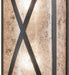 Meyda Tiffany - 266995 - Two Light Wall Sconce - Saltire - Wrought Iron