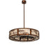 Meyda Tiffany - 267436 - 16 Light Chandel-Air - Birchwood - Vintage Copper/Birch Wood