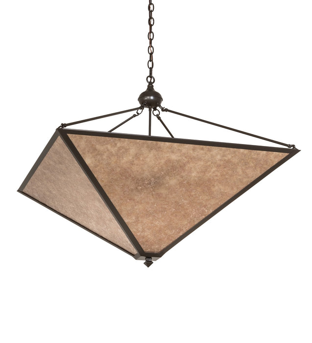 Meyda Tiffany - 267772 - Six Light Pendant - Mission - Timeless Bronze