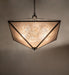 Meyda Tiffany - 267772 - Six Light Pendant - Mission - Timeless Bronze