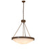 Meyda Tiffany - 268103 - Six Light Pendant - Dionne - Rustic Iron