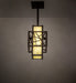 Meyda Tiffany - 268565 - LED Pendant - Quadrato - Dark Bronze