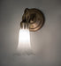 Meyda Tiffany - 268610 - One Light Wall Sconce - White - Antique Copper