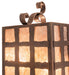 Meyda Tiffany - 268977 - Two Light Wall Sconce - Monte Cristo - Antique Rust