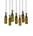 Meyda Tiffany - 269089 - Seven Light Pendant - Tuscan Vineyard - Satin Clear/Textured Black