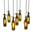 Meyda Tiffany - 269089 - Seven Light Pendant - Tuscan Vineyard - Satin Clear/Textured Black