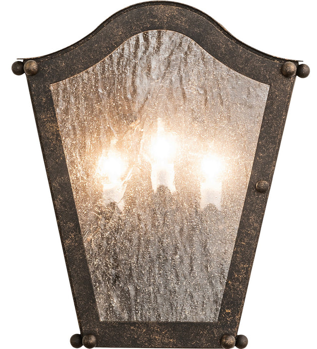 Meyda Tiffany - 269160 - Three Light Wall Sconce - Austin - Golden Bronze