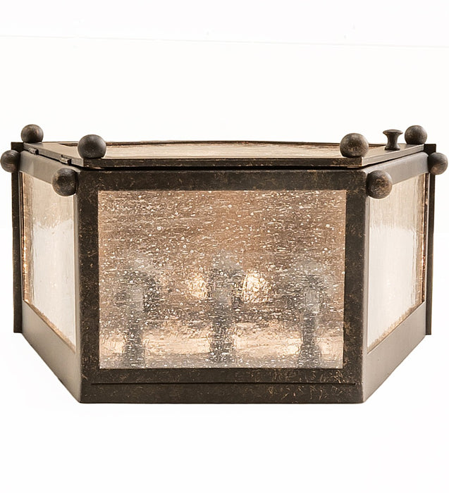 Meyda Tiffany - 269160 - Three Light Wall Sconce - Austin - Golden Bronze