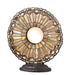 Meyda Tiffany - 270802 - One Light Wall Sconce - Tiffany Jeweled Peacock - Mahogany Bronze