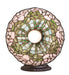 Meyda Tiffany - 270876 - One Light Wall Sconce - Tiffany Cabbage Rose - Mahogany Bronze