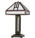 Meyda Tiffany - 270904 - Two Light Table Lamp - Mission - Mahogany Bronze