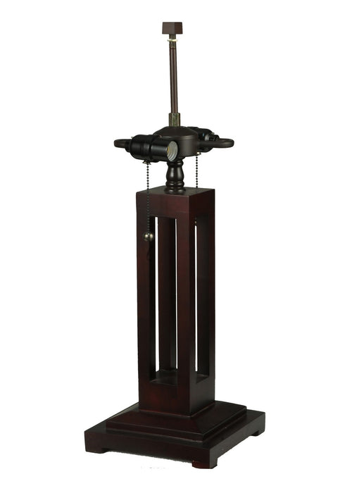 Meyda Tiffany - 270904 - Two Light Table Lamp - Mission - Mahogany Bronze