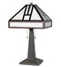 Meyda Tiffany - 270906 - Two Light Table Lamp - Mission - Mahogany Bronze