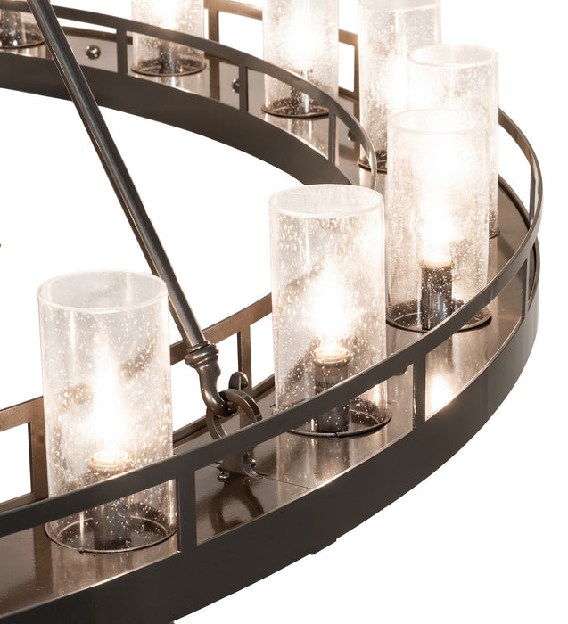 Meyda Tiffany - 271541 - 24 Light Chandelier - Barbury - Exterior Oil Rubbed Bronze