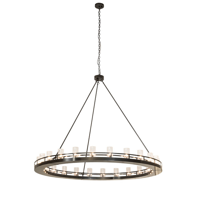 Meyda Tiffany - 271541 - 24 Light Chandelier - Barbury - Exterior Oil Rubbed Bronze