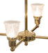 Meyda Tiffany - 271776 - Four Light Chandelier - Revival - Polished Brass