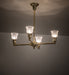 Meyda Tiffany - 271776 - Four Light Chandelier - Revival - Polished Brass